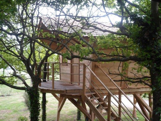 Cabane sur pilotis