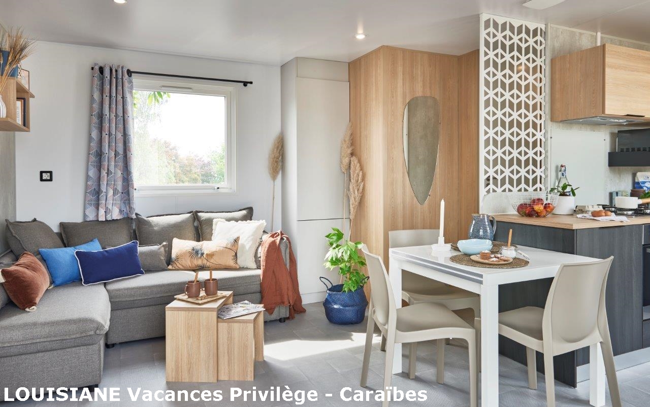 LOUISIANE 2 PIECE DE VIE-CARAIBES VACANCES PRIVILEGE leg