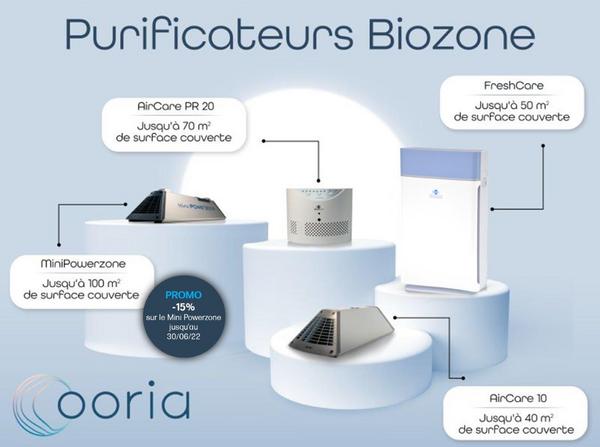 Puricateurs Biozone avec pastille
