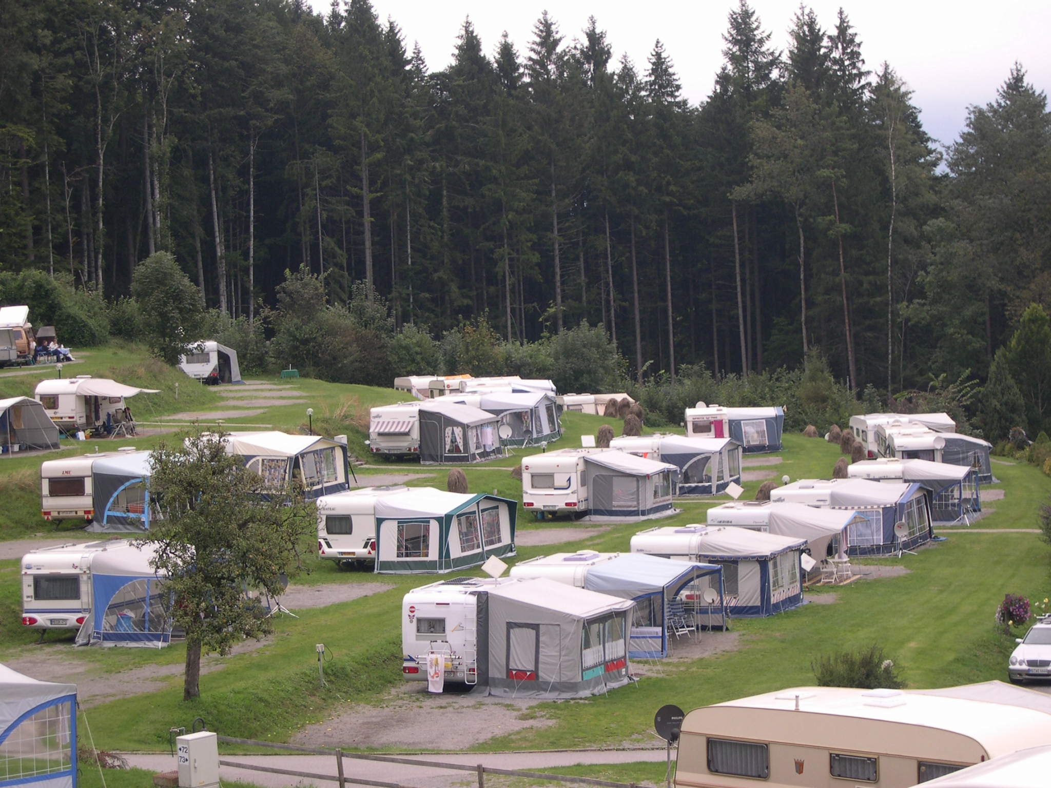 Des emplacements sans voitures