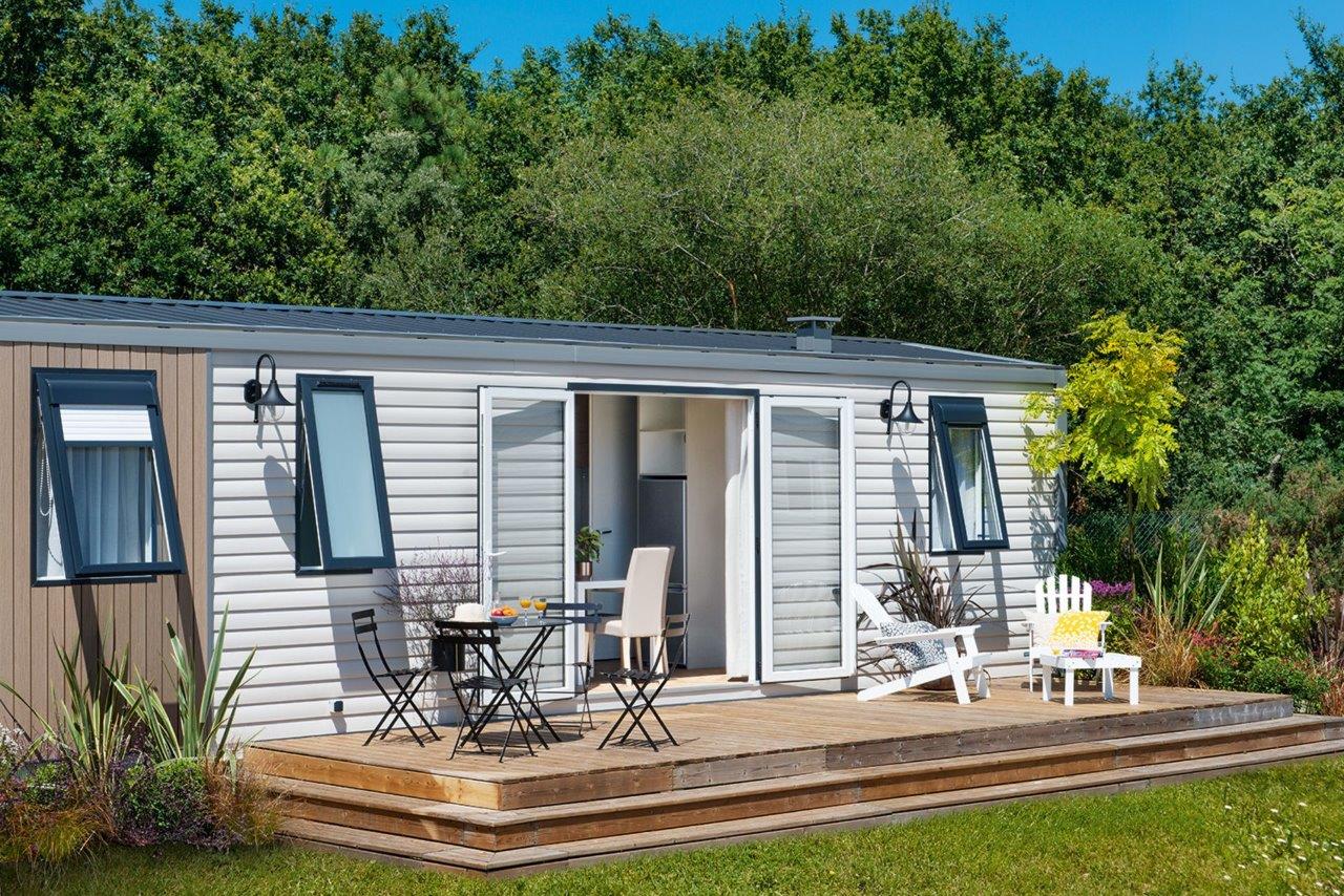 Un mobilehome spécial télétravail chez IRM Habitat L