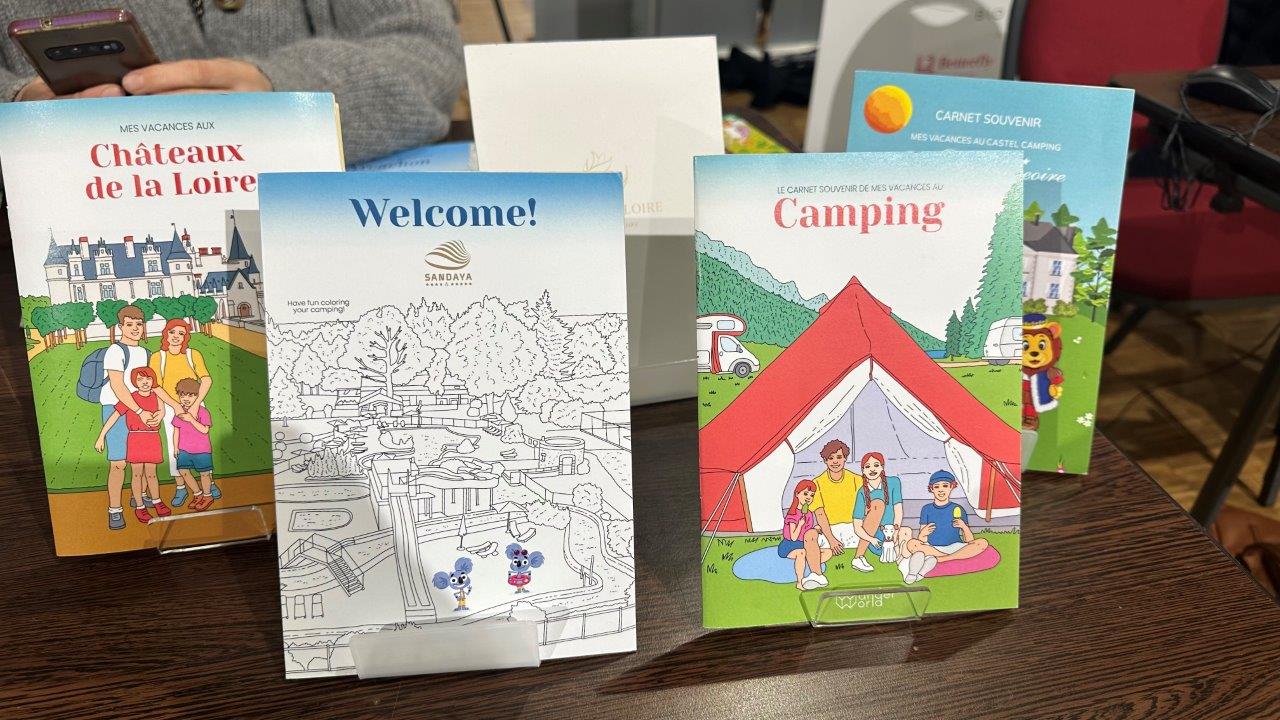 Journal de Camping (roulotte) – Carnet de souvenirs de camping avec bucket list et pages photos